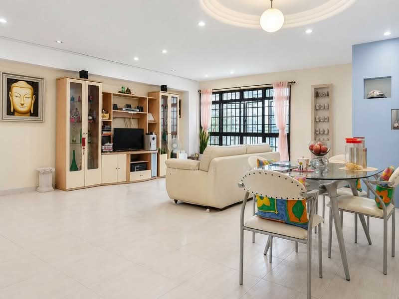 148 Rivervale Crescent, 148 Rivervale Crescent, 3 Bedrooms, 1,313 sqft, HDB Flat For Sale, by Jerome Ng, 500150477 - Living Room view 2 - PropertyGuru.com.sg
