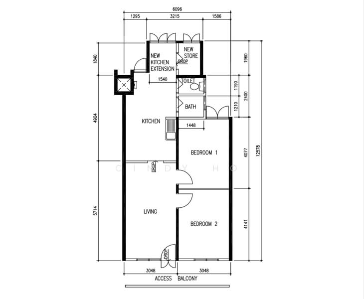 114 Ho Ching Road, 114 Ho Ching Road, 2 Bedrooms, 721 sqft, HDB Flat For Sale, by Cindy Ho, 500150478 - PropertyGuru.com.sg