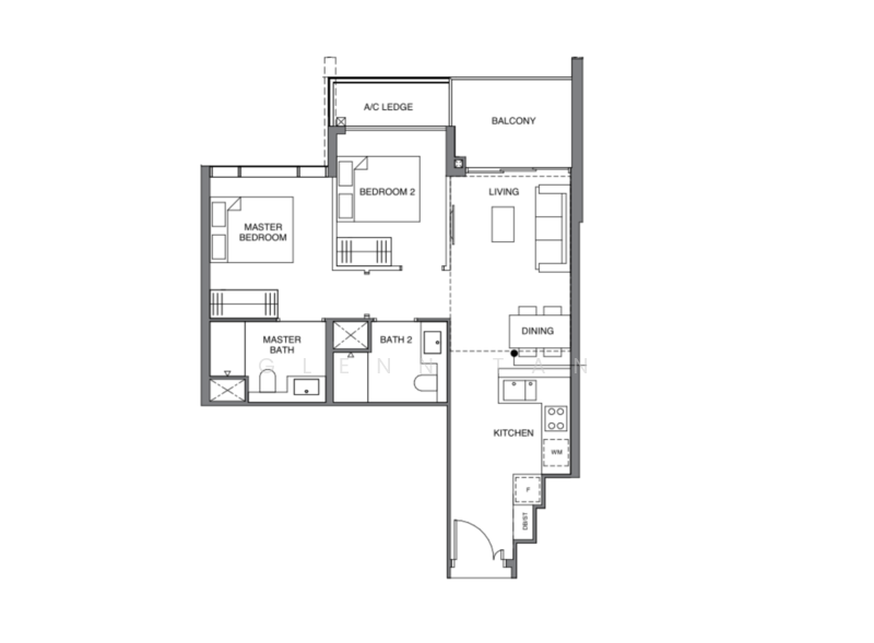 Leedon Green, 32 Leedon Heights, 2 Bedrooms, 710 sqft, Condominium For Sale, by Glenn Tan, 500150484 - PropertyGuru.com.sg