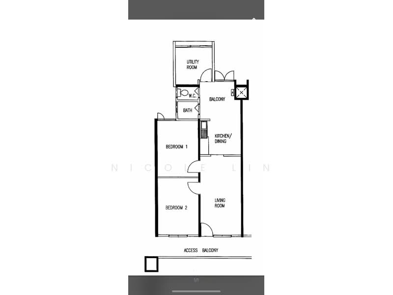 9 Lorong 7 Toa Payoh, 9 Lorong 7 Toa Payoh, 2 Bedrooms, 710 sqft, HDB Flat For Sale, by Nicole Lin, 500150529 - PropertyGuru.com.sg