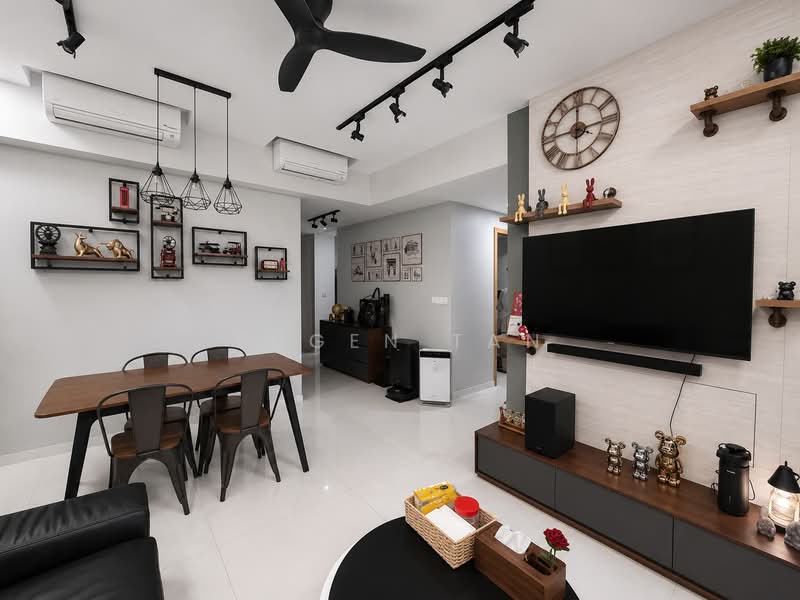 H2O Residences, 32 Fernvale Link, 2 Bedrooms, 883 sqft, Condominium For Sale, by Eugen Tan, 500150538 - Living Room - PropertyGuru.com.sg