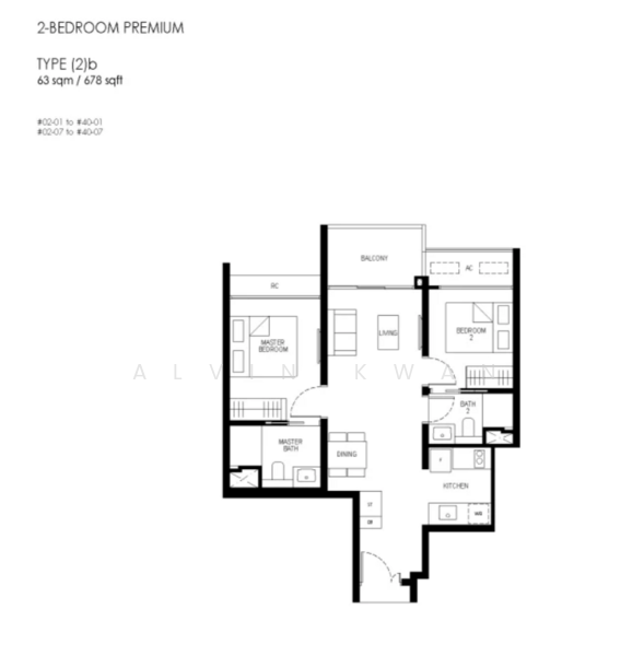PENRITH, Margaret Drive, 2 Bedrooms, 614 sqft, Condominium For Sale, by Alvin Kwan, 500150551 - PropertyGuru.com.sg