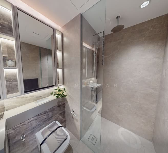 PENRITH, Margaret Drive, 2 Bedrooms, 614 sqft, Condominium For Sale, by Alvin Kwan, 500150551 - Bathroom - PropertyGuru.com.sg