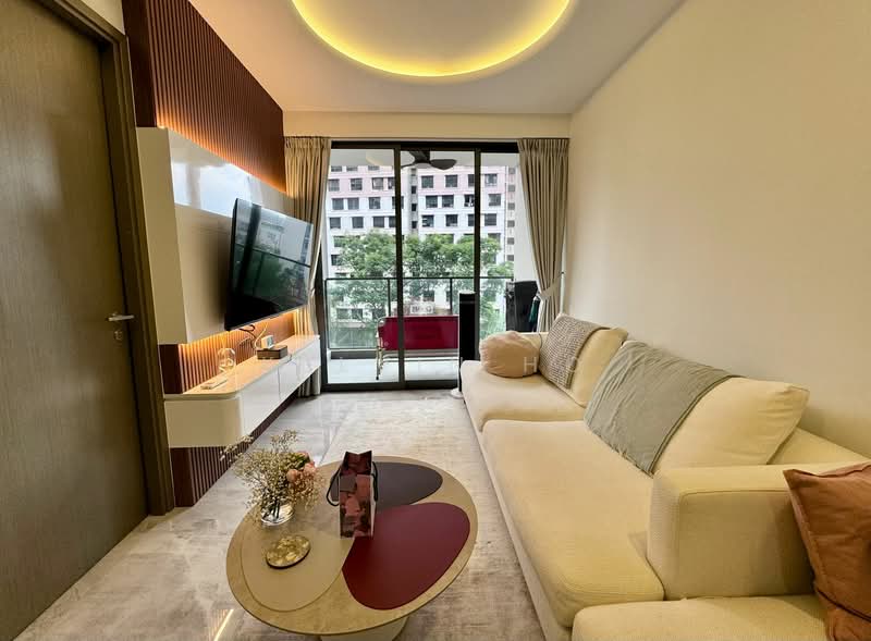 Affinity At Serangoon, 26 Serangoon North Avenue 1, 1 Bedroom, 538 sqft, Condominium For Sale, by Kelvin Ho, 500150552 - Living Room - PropertyGuru.com.sg