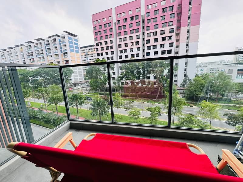 Affinity At Serangoon, 26 Serangoon North Avenue 1, 1 Bedroom, 538 sqft, Condominium For Sale, by Kelvin Ho, 500150552 - Balcony - PropertyGuru.com.sg