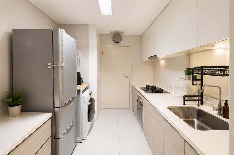 Austville Residences, 13 Sengkang East Avenue, 2 Bedrooms, 807 sqft, Executive Condominium For Rent, by John Lee, 500150578 - Kitchen - PropertyGuru.com.sg