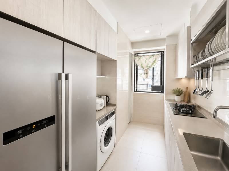 High Park Residences, 23 Fernvale Road, 4 Bedrooms, 1,152 sqft, Condominium For Sale, by Keizer Li 李选儒, 500150589 - Kitchen - PropertyGuru.com.sg