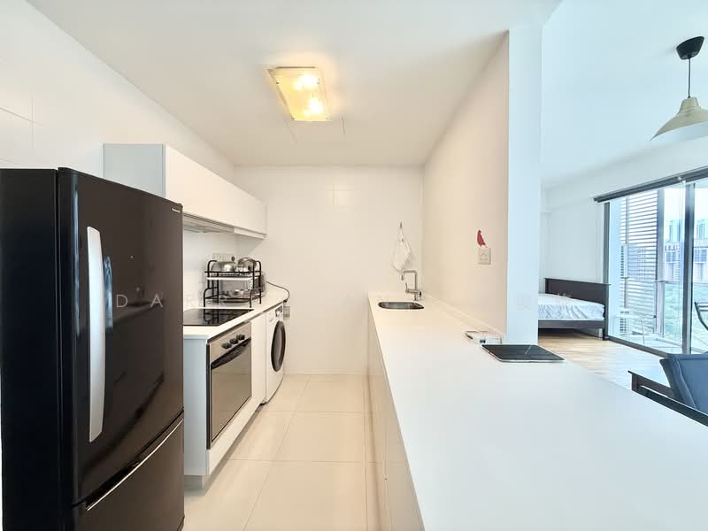 One-North Residences, 7 One-North Gateway, 1 Bedroom, 592 sqft, Apartment For Rent, by Darren Ang 洪俊旋, 500150606 - Kitchen - PropertyGuru.com.sg