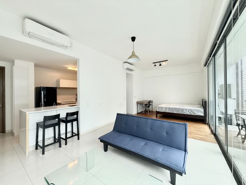One-North Residences, 7 One-North Gateway, 1 Bedroom, 592 sqft, Apartment For Rent, by Darren Ang 洪俊旋, 500150606 - Living Room - PropertyGuru.com.sg