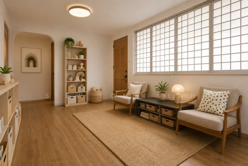 181 Bishan Street 13, 181 Bishan Street 13, 3 Bedrooms, 925 sqft, HDB Flat For Sale, by Siew Yong Seah, 500150630 - Living Room - PropertyGuru.com.sg