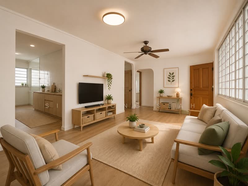 181 Bishan Street 13, 181 Bishan Street 13, 3 Bedrooms, 925 sqft, HDB Flat For Sale, by Siew Yong Seah, 500150630 - Living Room - PropertyGuru.com.sg