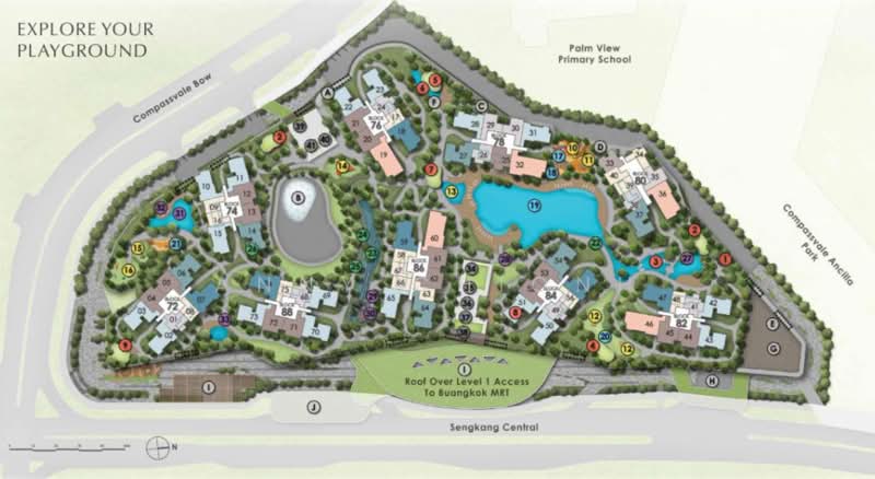 Sengkang Grand Residences, 74 Compassvale Bow, 2 Bedrooms, 764 sqft, Condominium For Sale, by Anny Chionh, 500150669 - Exterior - PropertyGuru.com.sg