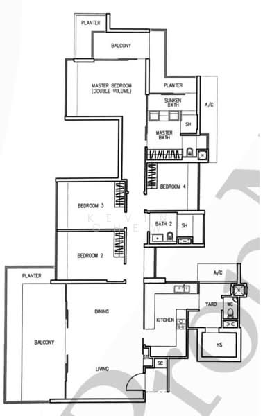 The Trizon, 2 Ridgewood Close, 4 Bedrooms, 2,185 sqft, Condominium For Rent, by Kevin Chew, 500150672 - PropertyGuru.com.sg