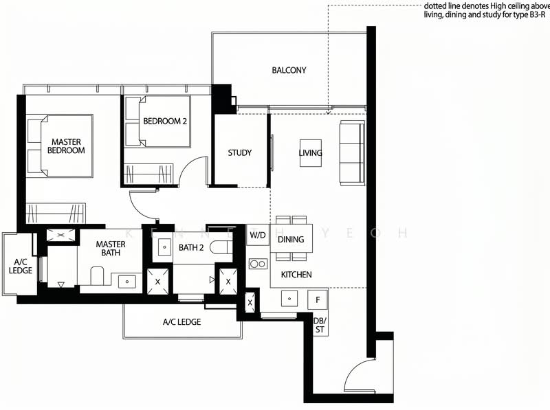 Margaret Ville, 20 Margaret Drive, 2 Bedrooms, 829 sqft, Apartment For Sale, by Kenneth Yeoh, 500150676 - PropertyGuru.com.sg