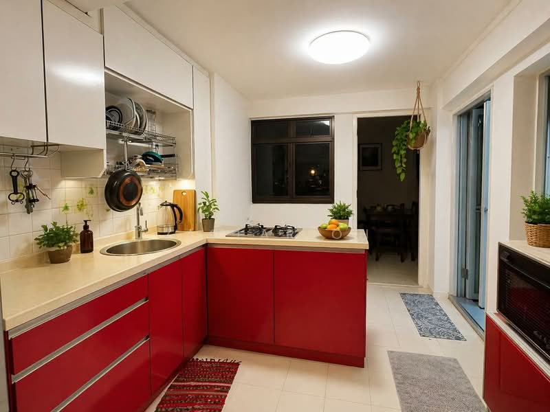 24 Sin Ming Road, 24 Sin Ming Road, 3 Bedrooms, 700 sqft, HDB Flat For Rent, by Ziglar Oh, 500150682 - Kitchen - PropertyGuru.com.sg