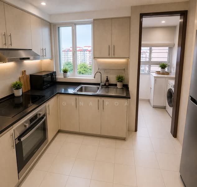 The Warren, 53 Choa Chu Kang Loop, 3 Bedrooms, 1,302 sqft, Apartment For Sale, by Gina Poa, 500150719 - Kitchen - PropertyGuru.com.sg