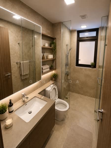 Seaside Residences, 10 Siglap Link, 2 Bedrooms, 807 sqft, Apartment For Sale, by Gina Poa, 500150721 - Bathroom - PropertyGuru.com.sg