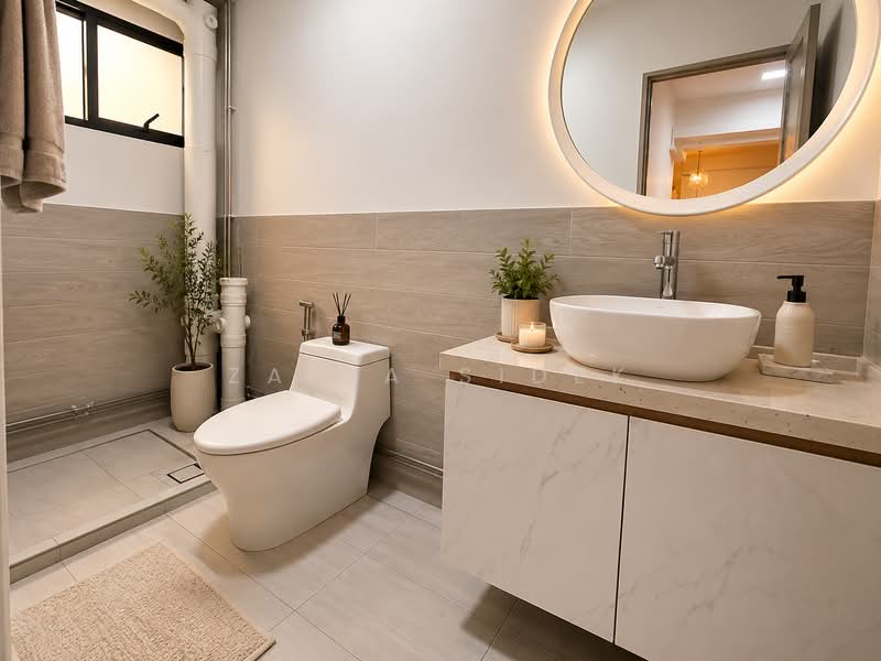 405 Yishun Avenue 6, 405 Yishun Avenue 6, 4 Bedrooms, 1,593 sqft, HDB Flat For Sale, by Zaida Sidek, 500150741 - Bathroom 2 - PropertyGuru.com.sg