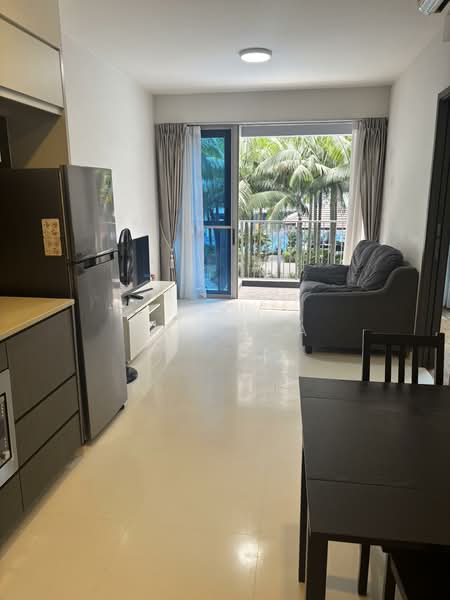 Q Bay Residences, 1 Tampines Street 86, 1 Bedroom, 528 sqft, Condominium For Rent, by Ann Pua, 500150749 - Living Room - PropertyGuru.com.sg