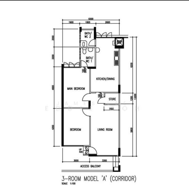 109 Bukit Purmei Road, 109 Bukit Purmei Road, 2 Bedrooms, 796 sqft, HDB Flat For Sale, by James Lee, 500150773 - PropertyGuru.com.sg