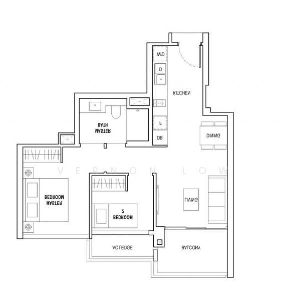 JadeScape, 314 Shunfu Road, 2 Bedrooms, 646 sqft, Condominium For Rent, by Vernon Low, 500150775 - PropertyGuru.com.sg