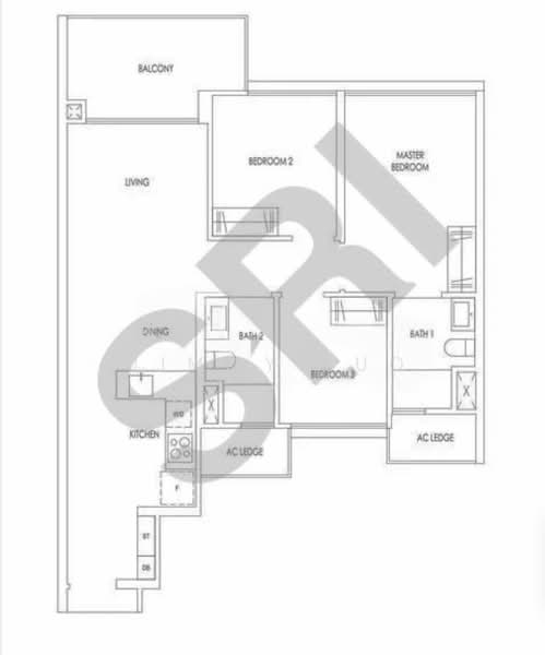 Treasure at Tampines, 11 Tampines Lane, 3 Bedrooms, 883 sqft, Condominium For Rent, by Jimmy Luo, 500150803 - PropertyGuru.com.sg
