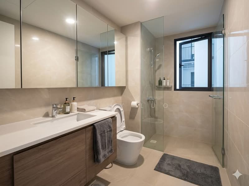 Treasure at Tampines, 11 Tampines Lane, 3 Bedrooms, 883 sqft, Condominium For Rent, by Jimmy Luo, 500150803 - Bathroom - PropertyGuru.com.sg