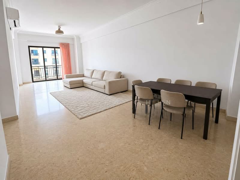 The Anchorage, 370G Alexandra Road, 2 Bedrooms, 1,163 sqft, Condominium For Rent, by Kelvin Chin, 500150813 - Living Room - PropertyGuru.com.sg