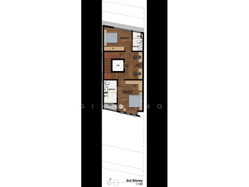 Brand New, Modern Inter-Terrace @D15. With lift. Direct Developer Listing, Brand New freehold inter-terrace. Newly Top., 5 Bedrooms, 4,384 sqft, Terraced House For Sale, by Gina Tng, 500150828 - PropertyGuru.com.sg