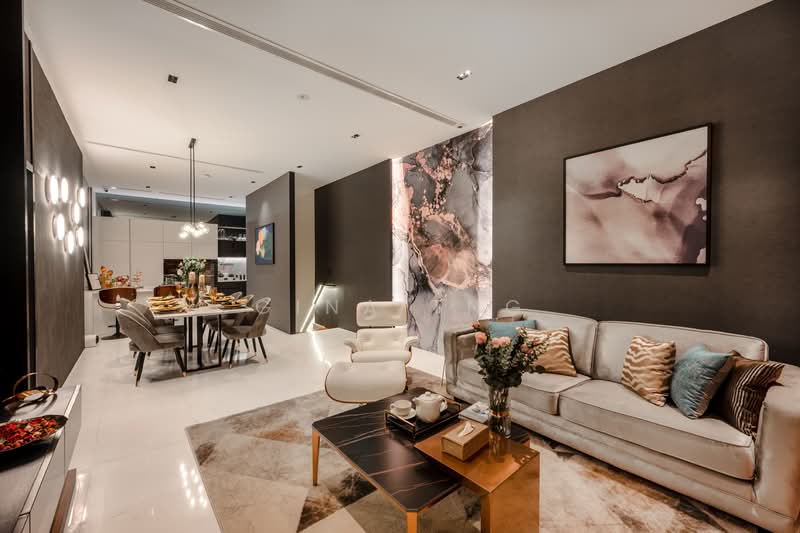 Brand New, Modern Inter-Terrace @D15. With lift. Direct Developer Listing, Brand New freehold inter-terrace. Newly Top., 5 Bedrooms, 4,384 sqft, Terraced House For Sale, by Gina Tng, 500150828 - Living Room - PropertyGuru.com.sg