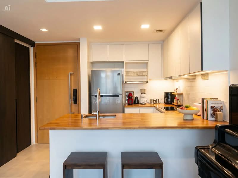 Strata, 1 Essex Road, 2 Bedrooms, 1,066 sqft, Apartment For Sale, by Homer Lau, 500150848 - Kitchen - PropertyGuru.com.sg