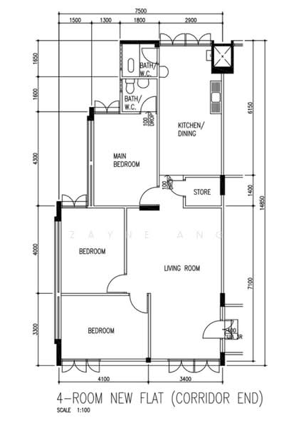 512 Ang Mo Kio Avenue 8, 512 Ang Mo Kio Avenue 8, 3 Bedrooms, 1,001 sqft, HDB Flat For Sale, by Zayne Ang, 500150868 - PropertyGuru.com.sg