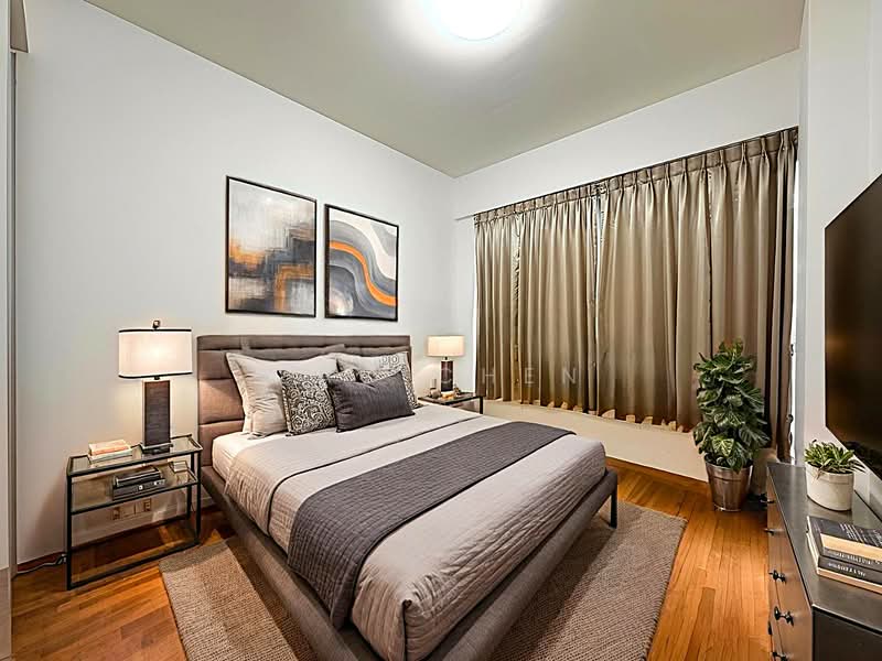 The Scala @ Lorong Chuan, 138 Serangoon Avenue 3, 3 Bedrooms, 1,098 sqft, Condominium For Rent, by Zac Chen, 500150898 - Master Bedroom - PropertyGuru.com.sg