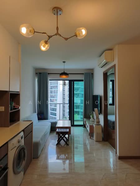 Kingsford Waterbay, 76 Upper Serangoon View, 1 Bedroom, 484 sqft, Condominium For Sale, by Annie Zhou, 500150932 - Living Room - PropertyGuru.com.sg