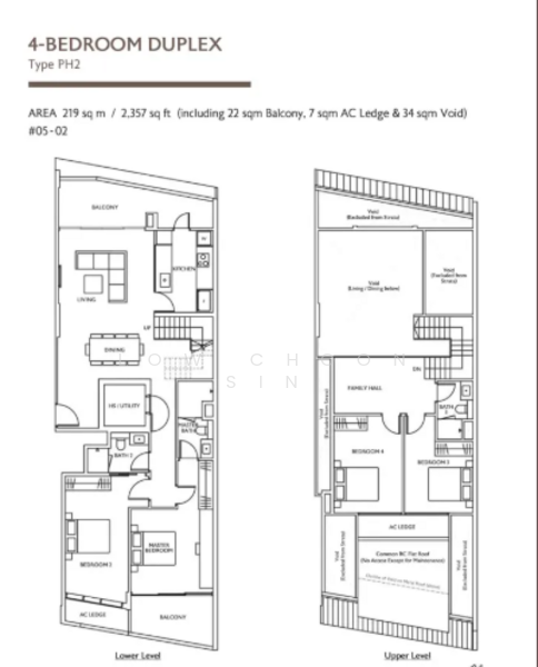 The Ranz, 109 Rangoon Road, 4 Bedrooms, 2,357 sqft, Apartment For Sale, by Low Choon Sin, 500150947 - PropertyGuru.com.sg