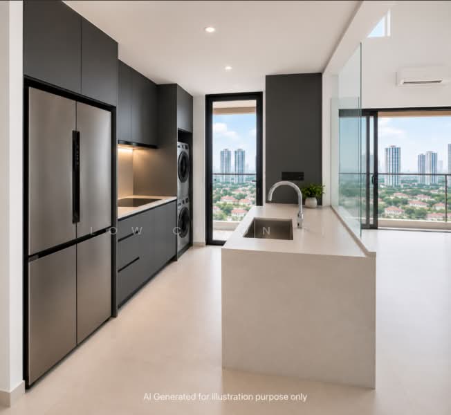 The Ranz, 109 Rangoon Road, 4 Bedrooms, 2,357 sqft, Apartment For Sale, by Low Choon Sin, 500150947 - Kitchen - PropertyGuru.com.sg