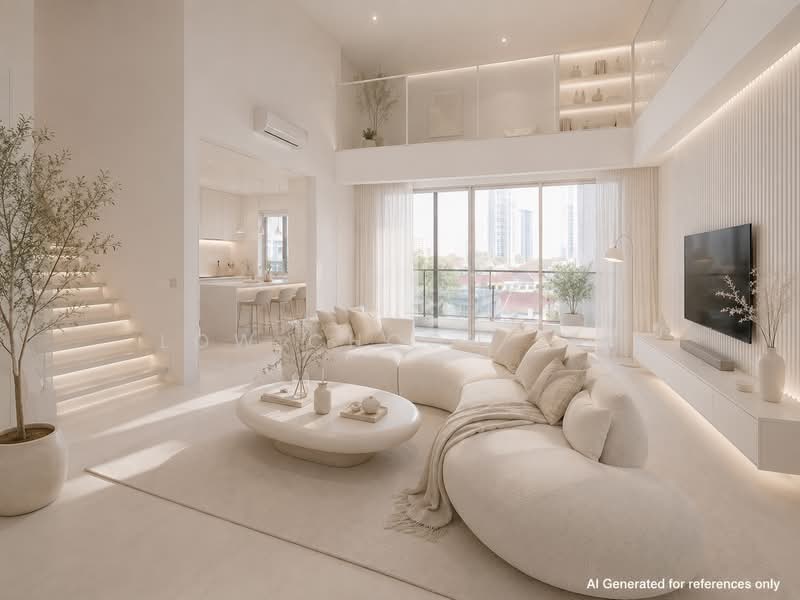 The Ranz, 109 Rangoon Road, 4 Bedrooms, 2,357 sqft, Apartment For Sale, by Low Choon Sin, 500150947 - Living Room - PropertyGuru.com.sg