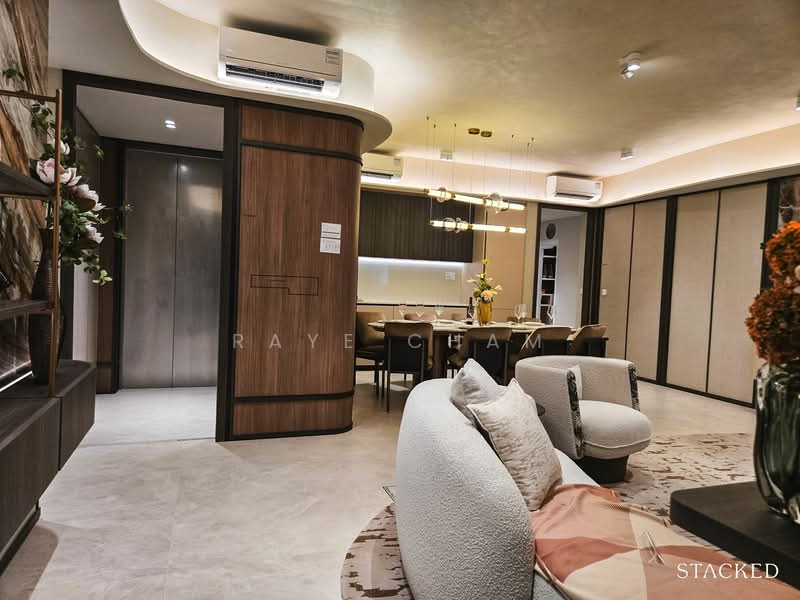 Hudson Place Residences, Buona Vista / West Coast / Clementi New Town, 2 Bedrooms, 646 sqft, Condominium For Sale, by Raye Cham, 500150959 - Living Room - PropertyGuru.com.sg