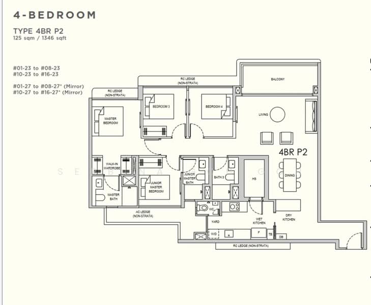 Lentor Gardens Residences, 68 Lentor Gardens, 4 Bedrooms, 1,346 sqft, Condominium For Sale, by Serbina Goh Goh, 500150972 - PropertyGuru.com.sg