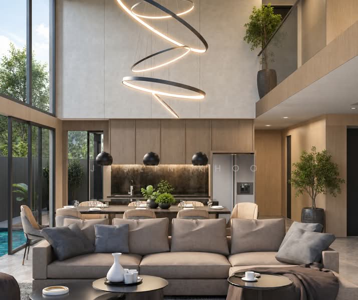 🏠 District 19 Luxury Brand New Semi-Detached Home at Serangoon Gardens🌿, , 6 Bedrooms, 7,200 sqft, Semi-Detached House For Sale, by Jaslin Khoo, 500150973 - Living Room - PropertyGuru.com.sg