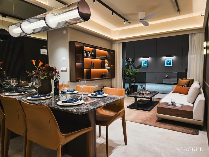 Hudson Place Residences, Buona Vista / West Coast / Clementi New Town, 3 Bedrooms, 1,023 sqft, Condominium For Sale, by Raye Cham, 500151019 - Dining Room - PropertyGuru.com.sg