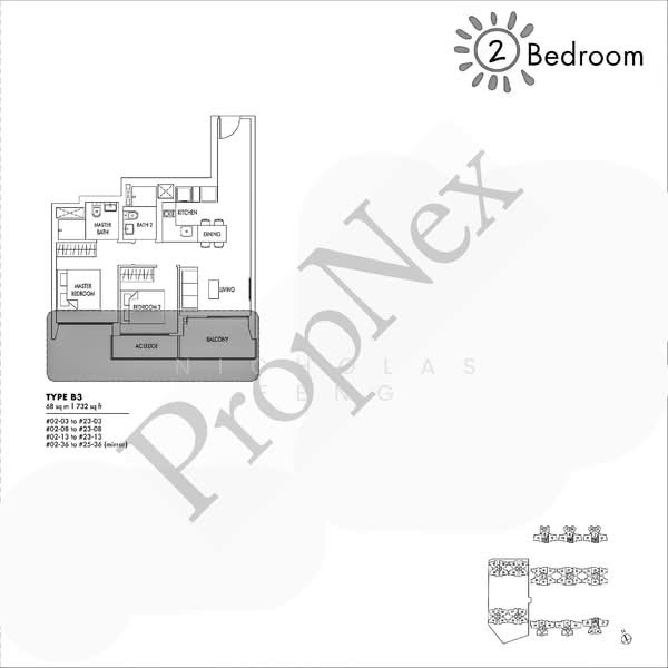 Sol Acres, 14 Choa Chu Kang Grove, 2 Bedrooms, 732 sqft, Executive Condominium For Sale, by Nicholas Feng, 500151047 - PropertyGuru.com.sg