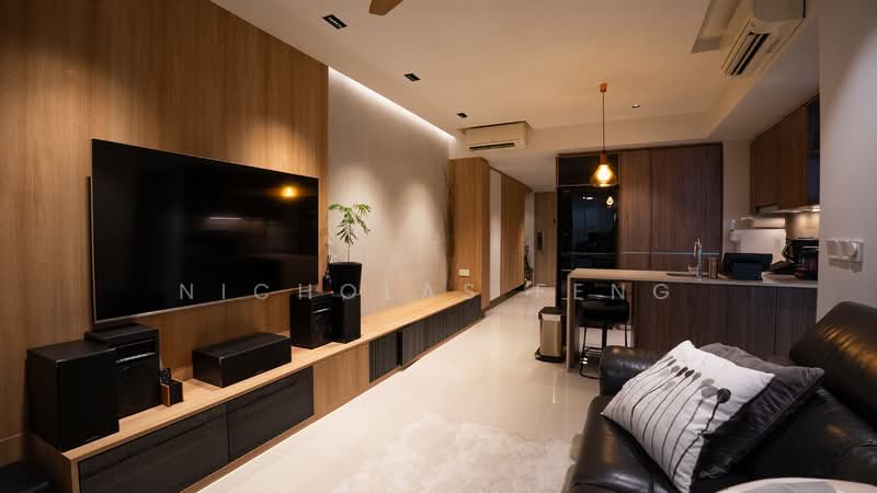 Sol Acres, 14 Choa Chu Kang Grove, 2 Bedrooms, 732 sqft, Executive Condominium For Sale, by Nicholas Feng, 500151047 - Living Room - PropertyGuru.com.sg