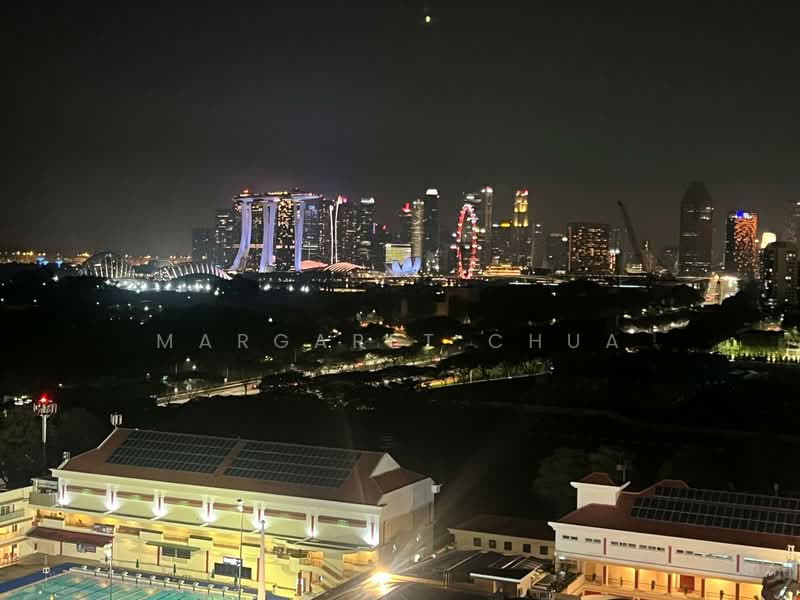 The Waterside, 9 Tanjong Rhu Road, 3 Bedrooms, 2,142 sqft, Condominium For Sale, by Margaret Chua, 500151069 - Night View - PropertyGuru.com.sg