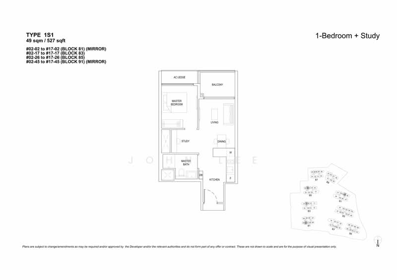 The Florence Residences, 85 Hougang Avenue 2, 1 Bedroom, 527 sqft, Condominium For Sale, by John Lee, 500151087 - PropertyGuru.com.sg