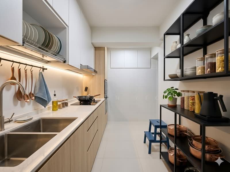 471B Upper Serangoon Crescent, 471B Upper Serangoon Crescent, 3 Bedrooms, 990 sqft, HDB Flat For Sale, by Martin Yeo, 500151170 - Kitchen - PropertyGuru.com.sg