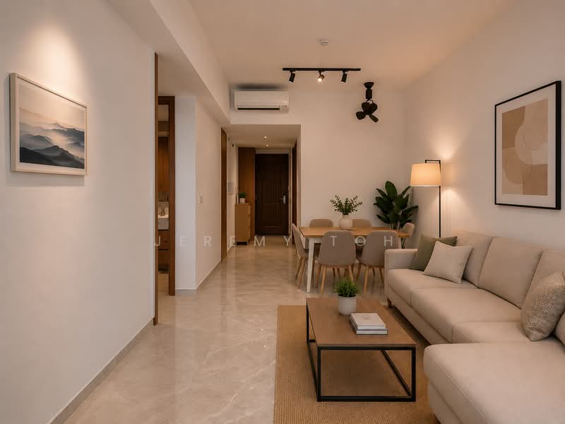Stirling Residences, 23 Stirling Road, Alexandra / Commonwealth, 2 Bedrooms, 689 sqft, Condominium For Sale, by Jeremy Toh, 500151196 - Living Room - PropertyGuru.com.sg