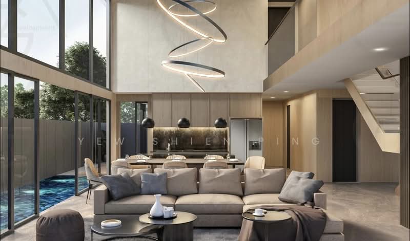Eminence Landed - Brand New Semi-D @ Borthwick Drive Serangoon Garden, Borthwick Drive, 6 Bedrooms, 6,000 sqft, Semi-Detached House For Sale, by Yew Shien Ping, 500151199 - Living Room - PropertyGuru.com.sg
