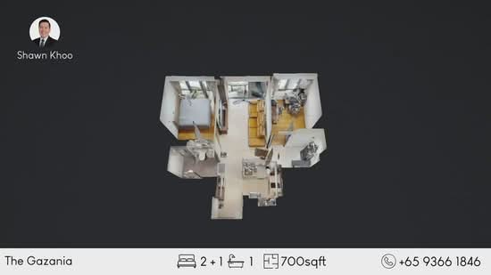 The Gazania, 9 How Sun Drive, 2 Bedrooms, 700 sqft, Condominium For Sale, by Shawn Khoo, 500151275 - PropertyGuru.com.sg