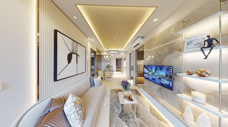 The Myst, 800 Upper Bukit Timah Road, 2 Bedrooms, 678 sqft, Condominium For Sale, by Joy Shi 施谨婉, 500151288 - Living Room - PropertyGuru.com.sg